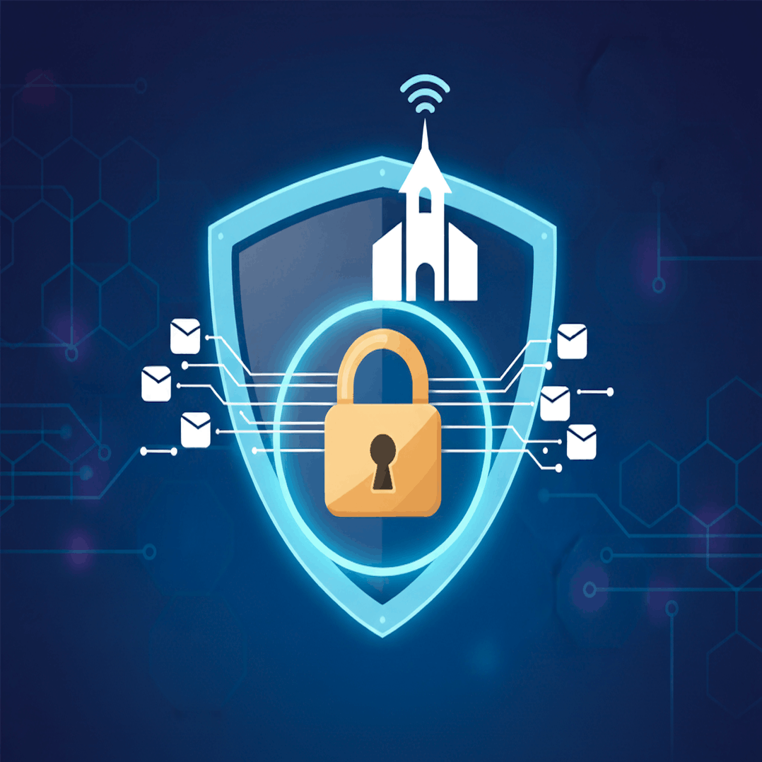Cyber Security Shield for a church